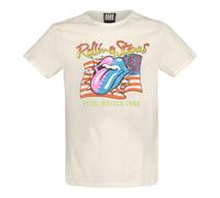 Amplified Unisex Adult Steel Wheels The Rolling Stones T-Shirt GD685