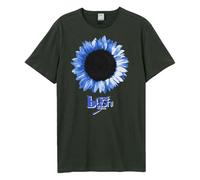 Amplified Unisex Adult Sunflower Bush T-Shirt (S) (Charcoal/Blue)