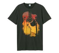 Amplified Men's Sunset Axe T-Shirt in Charcoal | Size: 3XL Amplified Charcoal 3XL