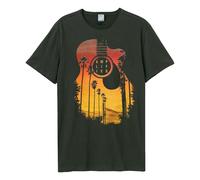 Amplified Men's Sunset T-Shirt in Charcoal | Size: XL Amplified Charcoal XL