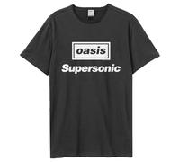 Amplified Unisex Adult Supersonic Oasis T-Shirt (L) (Charcoal)
