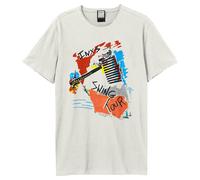 Amplified Unisex Adult Swing Tour INXS T-Shirt GD2415