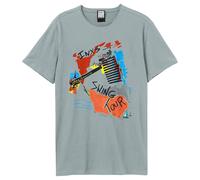 Amplified Unisex Adult Swing Tour INXS T-Shirt GD2415