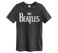 Amplified Unisex Adult The Beatles Logo T-Shirt GD911