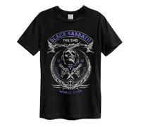 Amplified Men's The End Black Sabbath T-Shirt | Size: Large Amplified Black L