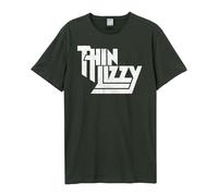 Amplified Unisex Adult Thin Lizzy Logo T-Shirt GD1292