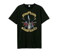 Amplified Unisex Adult Top Hat Skull Guns N Roses T-Shirt GD3418