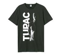 Tupac Shakur T-Shirt Amplified Charcoal XS