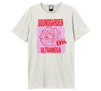 Amplified Men's Ultramega Soundgarden Vintage T-Shirt in White | Size: Small Amplified White S