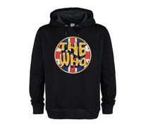 Amplified Unisex Adult Union Jack Circle The Who Hoodie GD3510