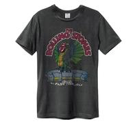Amplified US 1972 The Rolling Stones Adult Unisex T-Shirt (M) (Charcoal)