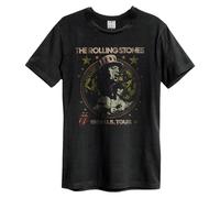 Amplified Unisex Adult US Tour 69 The Rolling Stones T-Shirt GD3856