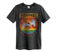 Amplified Unisex Adult US Tour 75 Led Zeppelin T-Shirt GD195