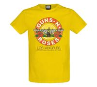 Vintage Bullet Guns N Roses T-Shirt Amplified Yellow XS
