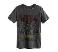 Amplified Unisex Adult Vintage Poster Kiss T-Shirt / N/A N/A GD937