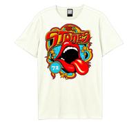 Amplified Unisex Adult Vintage Tongue 77 The Rolling Stones / N/A N/A GD2655