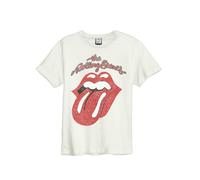 Amplified Unisex Adult Vintage Tongue The Rolling Stones T-S GD389