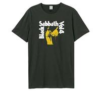 Amplified Unisex Adult Vol 4 Black Sabbath T-Shirt (M) (Charcoal)