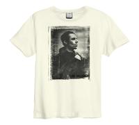 Why Me Portrait Liam Gallagher Vintage T-Shirt Amplified White XL
