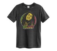 Will You Be Loved Bob Marley T-Shirt Amplified Charcoal L