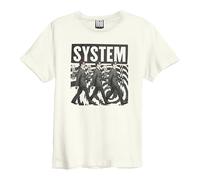 Amplified Unisex Adult Wind Up Systems Of A Down T-Shirt3XL Vintage White GD333