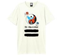 Amplified Unisex Adult Yin Yang Ed Sheeran T-Shirt GD1088