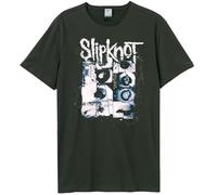 Amplified Unisex Eyes Slipknot T-Shirt - Charcoal (M)