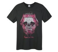 Amplified Unisex Metallica Wherever I May Roam Graphic T-Shirt, Charcoal, Small