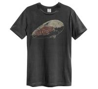 Amplified Unisex Retro Blimp Led Zeppelin T-Shirt XL Charcoal