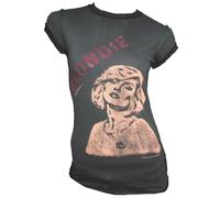 Amplified Vintage Blondie Debbie Harry Rhinestone 70 80' Star Vip Shirt XS S M L
