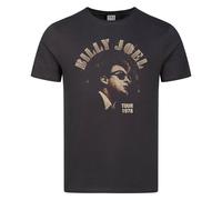 Amplified Women's 78 Tour Billy Joel T-Shirt in Charcoal | Size: Small Amplified Charcoal S