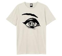 Amplified Women's Big Eye The La´s T-Shirt in Off-White | Size: Small Amplified Off-White S