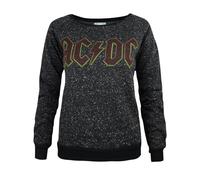 Amplified Women's Clothing Adult Sweatshirt (Womens Black) in Black | Size: Large Amplified Black L