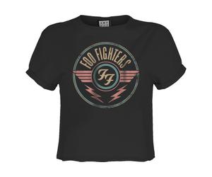 Amplified Womens/Ladies Air Foo Fighters Crop Top GD462