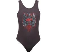 Amplified Womens/Ladies Amo Eagle Slayer Bodysuit (L) (Charcoal)