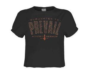 Amplified Womens/Ladies Animal Print Slaughter To Prevail Lo GD4158