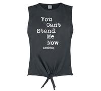 Amplified Womens/Ladies Can´t Stand Me Now The Libertines Sleeveless Tank Top (L) (Charcoal)