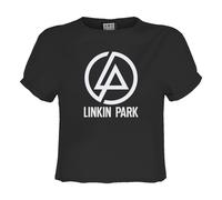 Amplified Womens/Ladies Circle Logo Linkin Park Crop Top GD2371