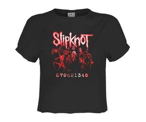 Amplified Womens/Ladies Code Slipknot Crop Top GD3194