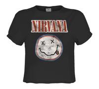 Amplified Womens/Ladies Colour Nirvana Crop Top GD2754