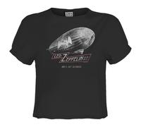 Amplified Womens/Ladies Dazed And Confused Led Zeppelin Crop GD1888