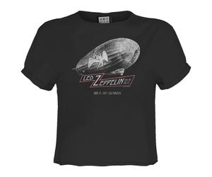 Amplified Womens/Ladies Dazed And Confused Led Zeppelin Crop GD1888