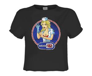 Amplified Womens/Ladies Enema Of The State Blink 182 Crop To GD2738
