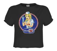 Amplified Womens/Ladies Enema Of The State Blink 182 Crop To GD4166