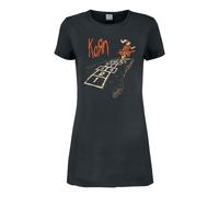 Amplified Womens/Ladies Follow The Leader Hopscotch Korn T-Shirt Dress GD2059