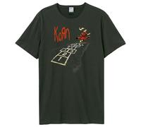 Amplified Womens/Ladies Follow The Leader Hopscotch Korn T-Shirt GD1961