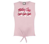 Amplified Womens/Ladies Girls X3 Motley Crue Sleeveless Crop Top GD1773