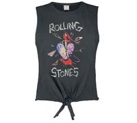 Amplified Womens/Ladies Hackney Diamonds The Rolling Stones Crop Top GD1563