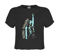Amplified Womens/Ladies Hand Up Olivia Rodrigo Crop Top GD3093