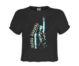 Amplified Womens/Ladies Hand Up Olivia Rodrigo Crop Top GD3093
